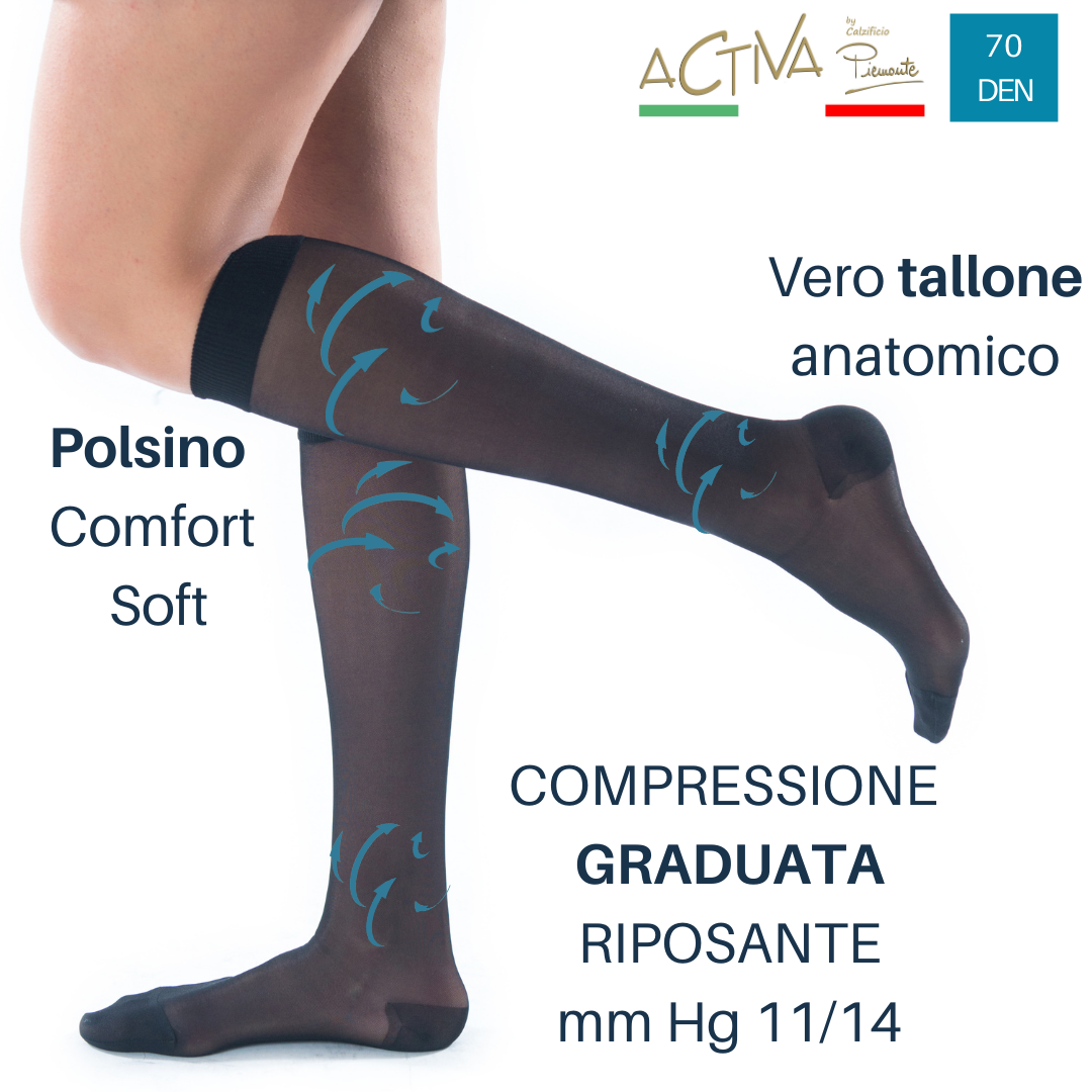 Activa® Gambaletto 70 Denari | Kit Convenienza 12 Paia