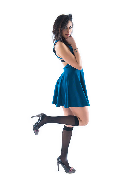 Gambaletto 140 denari - Calze elastiche compressione graduata curativa