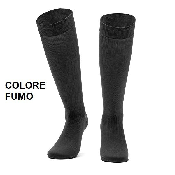 Offerta 3 paia | Calze Elastiche Uomo a Compressione Graduata Classe 1 - Gambaletto Contenitivo Uomo Cotone Microfibra Compressione Certificata mmHg 18