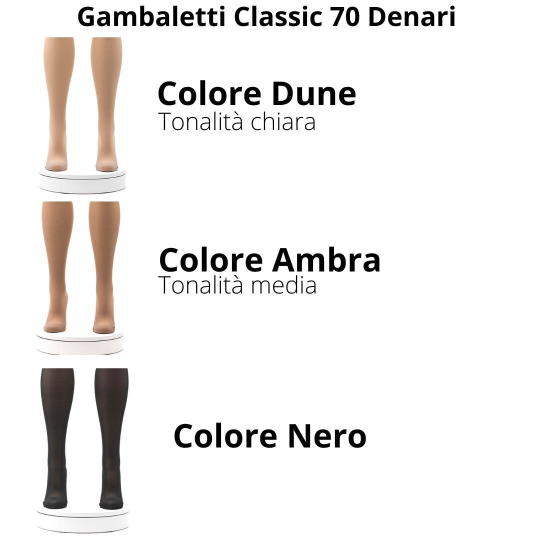 Activa® Gambaletto Classic 70 Denari | Compressione Media mmHg 11/14